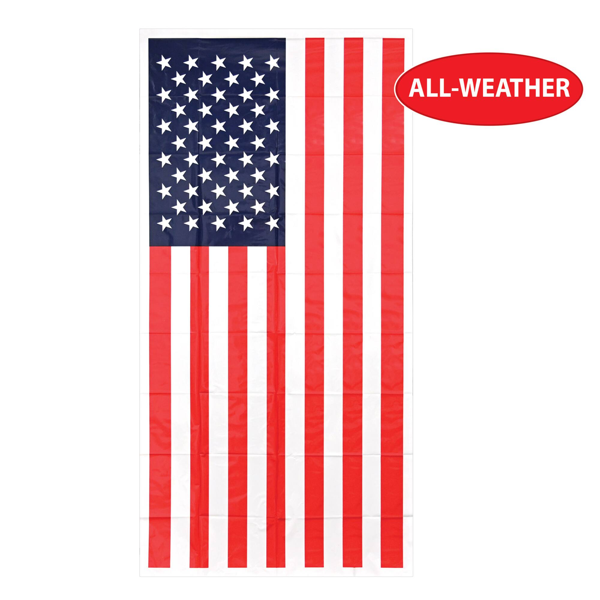 Beistle 5ft. x 30" American Flag Door Covers, 2ct.